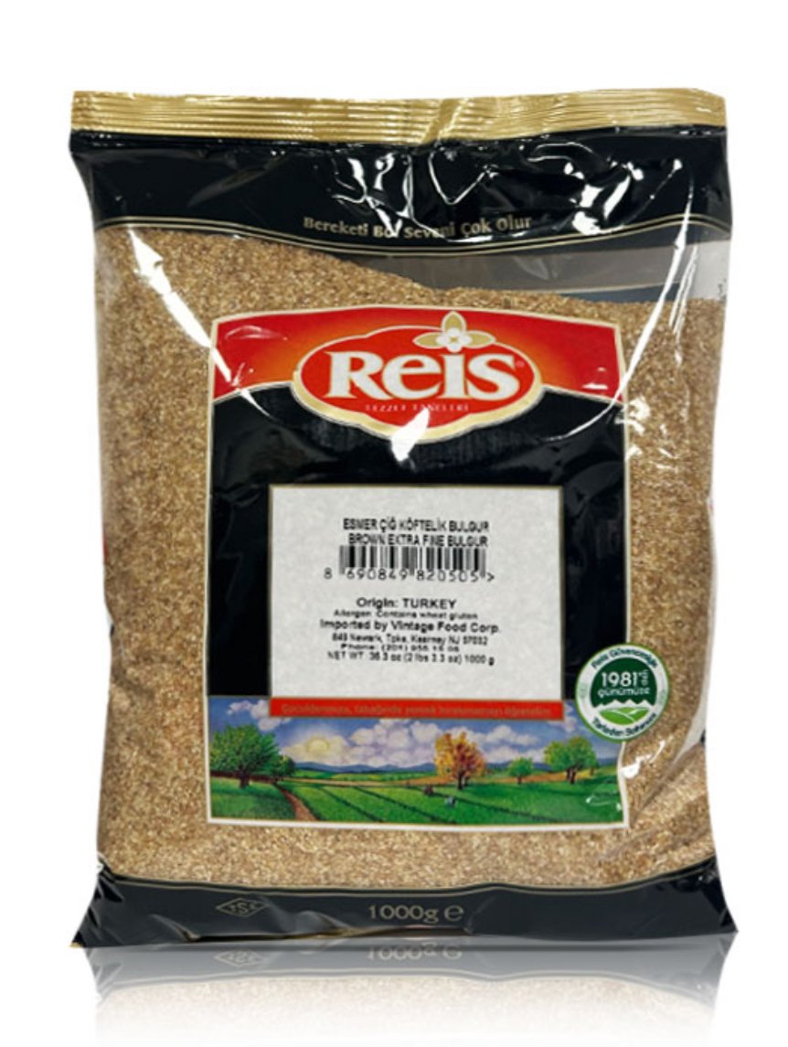 Bulgar Asmar #1 (1kg) Extra Fine -Reis 