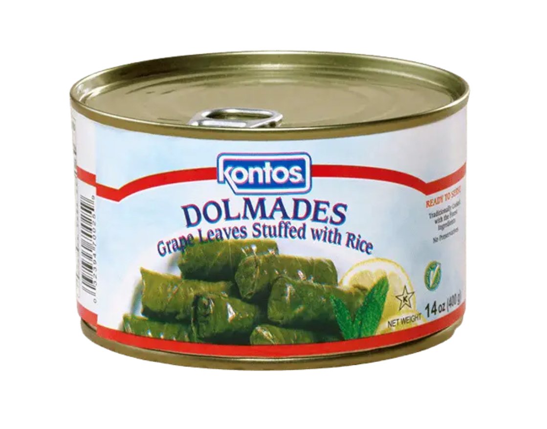 Grapeleaves Stuffed 14oz -Kontos 10201 