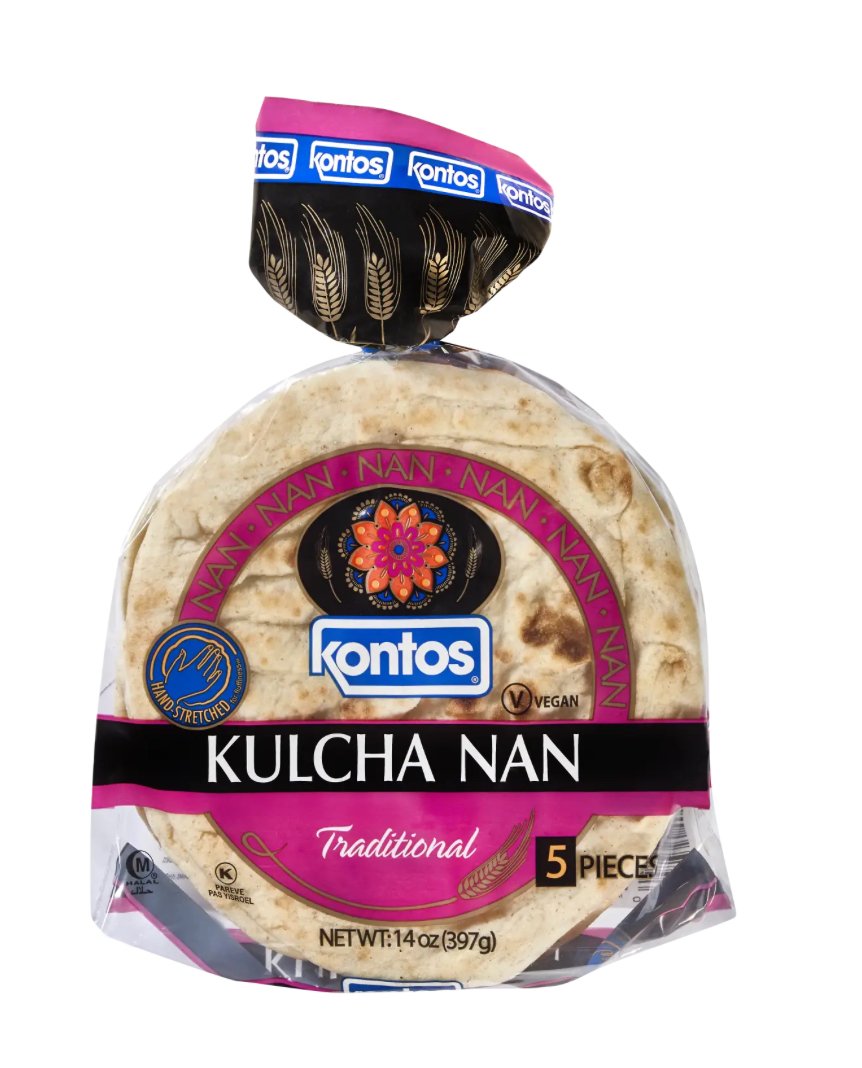 Kulcha Nan (10pc) -Kontos 10114 