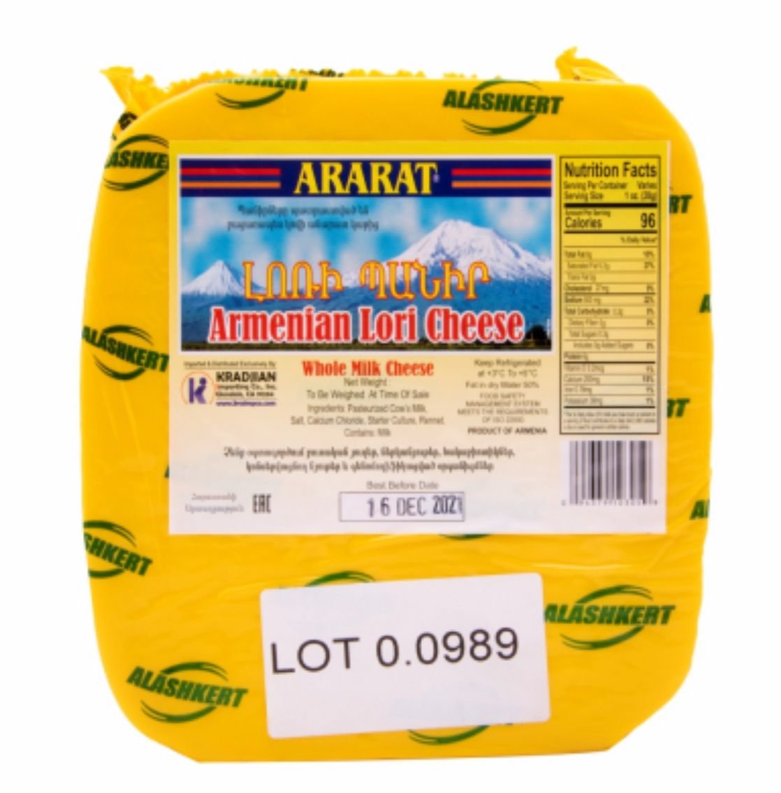 Lori Cheese Loose -Ararat  00164