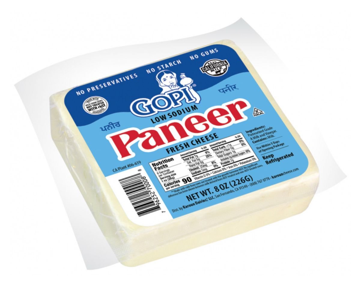 Paneer Cheese 8oz -Gopi 02540