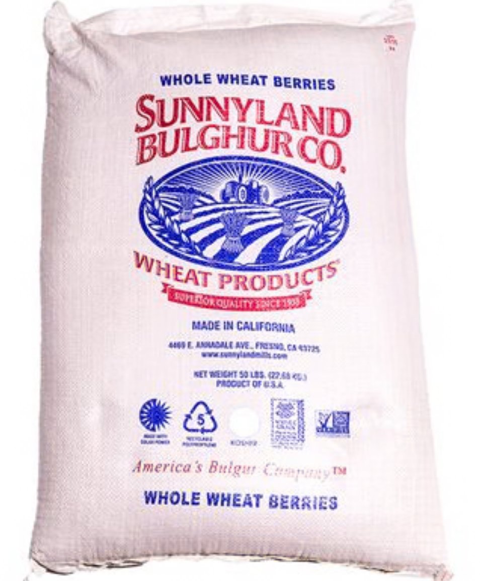 Whole Wheat 50lbs -Sunnyland 